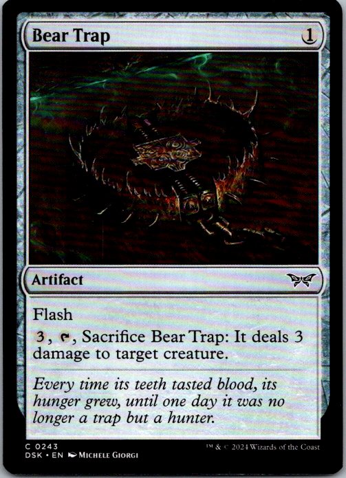 Bear Trap C Duskmourn: House of Horror 243 NM